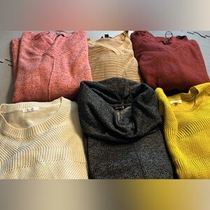 Bundle of mixed  brands sweater top